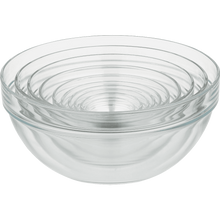 10 Piece 2.25 10.25 Inches Glass Nesting Bowl Set