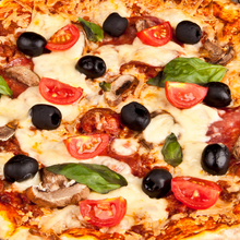 Delicious italian pizza