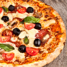 Delicious italian pizza