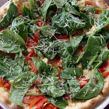 Spinach Margarita Pizza