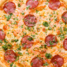 Tasty Italian pizza