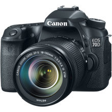Canon EOS 70D Digital SLR Camera with 18-135mm STM Lens