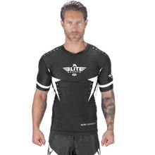 Elite Sports Star Short Sleeve Rashguard Black