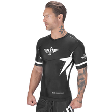 Elite Sports Star Short Sleeve Rashguard Black