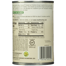 Health Valley Organic Soup, Cream of Chicken