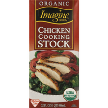 Imagine Organic Cooking Stock, Chicken