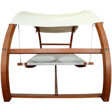 Leisure Season SBWC402 Swing Bed with Canopy