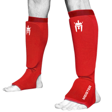 Meister Elastic Cloth Shin and Instep Padded Guards