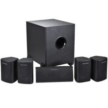 Monoprice 108247 5.1-Channel Home Theater Speaker System Six