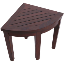 Oasis Bathroom Teak Corner Shower Seat Stool Chair Bench Sitting