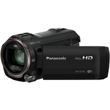 Panasonic HC-V770 HD Camcorder with Wireless Smartphone Twin Video Capture