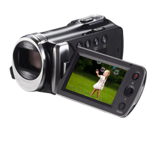 Samsung F90 Black Camcorder with 2.7 LCD Screen and HD Video Recording