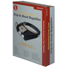 SE MH1047L Illuminated Multipower LED Binohead Magnifier