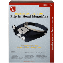 SE MH1047L Illuminated Multipower LED Binohead Magnifier