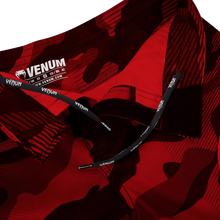Venum Camo Hero Fight Shorts in Red