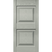 Vinyl Raised Panel Shutters
