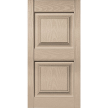 Vinyl Raised Panel Shutters